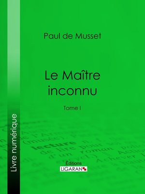 cover image of Le Maître inconnu